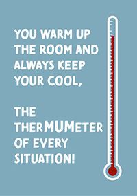 Tap to view Thermumeter Mothers Day Card