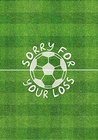 Football Pitch World Cup Card