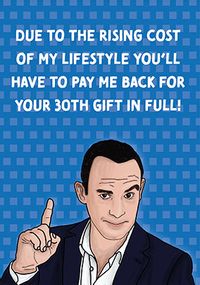 Tap to view Martin Lewis 30TH Birthday Card