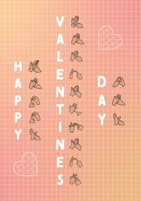 Tap to view Happy Valentine's Day Sign Card