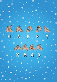 Tap to view Sign Hands Christmas Card