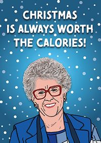 Tap to view Christmas Calories Card