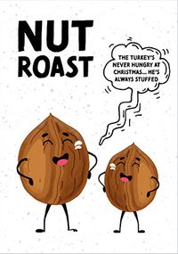 Nut Roast Christmas Card
