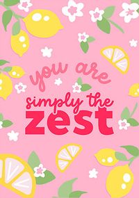 Tap to view Lemon  Simply The Zest Birthday Card