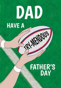 Tap to view Try-mendous Father's Day Card