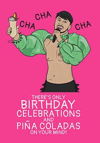 Birthdays and Piña Colada's Spoof Card
