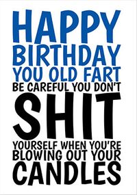 Old Fart Birthday Card