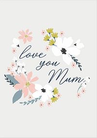 Tap to view Love You Mum Floral Mothers Day Card
