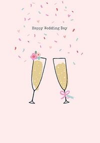 Tap to view Wedding Icons Champagne  Card