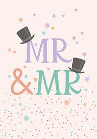 Tap to view Homespun Typography Mr & Mr Top Hat