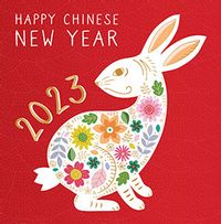 Chinese Year Of The Rabbit Card