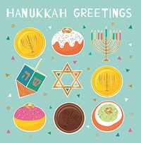 Tap to view Hanukkah Greetings Card