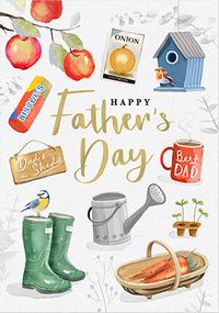 Tap to view Father's Day Objects Card