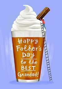 Best Grandad Beer Father's Day Card