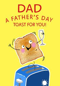 Tap to view Dad Father's Day Toast Card