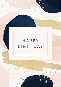 Tap to view Modern Abstract Birthday Card