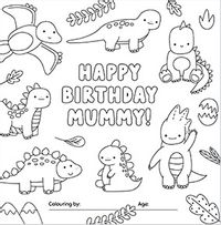 Tap to view Mummy Dinos Birthday Card