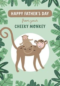 Tap to view Cheeky Monkey Father's Day Card