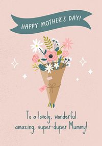 Tap to view Super-duper Mummy Mother's Day Card