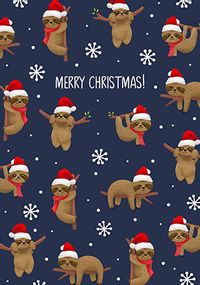 Tap to view Christmas Sloths Card