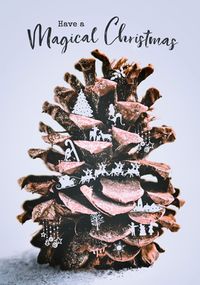 Tap to view Pinecone Christmas Card