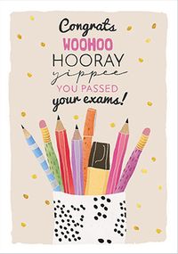 Tap to view Pen Pot Congratulations Card