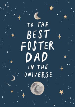 Best Foster Dad Fathers day card