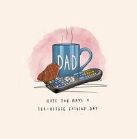 Tea And Biscuits Father's Day Card