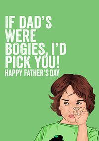 Tap to view If Dads Were Bogies Father's Day Card
