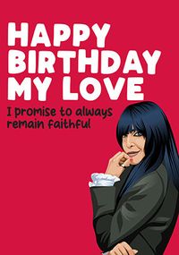 Tap to view Promise to Remain Faithful Birthday Card