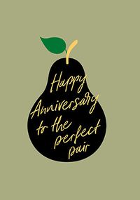 Happy Anniversary to the Perfect Pear Card