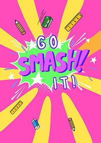 Tap to view Go Smash it! Card