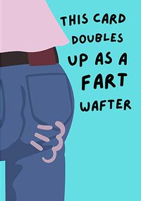 Tap to view Fart Wafter Father's Day Card