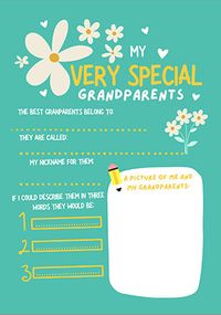 Very Special Grandparents' Day Card