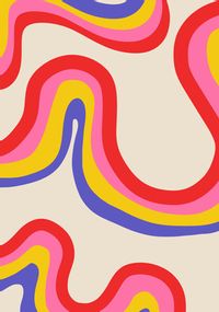 Tap to view Rainbow Swirls Card
