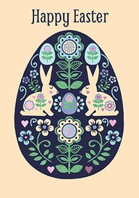 Tap to view Symmetrical Egg Easter Card