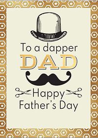 Tap to view Dapper Dad Father's Day Card