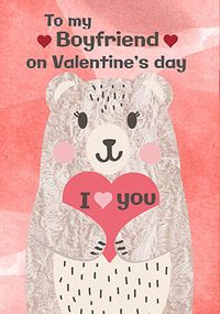 Tap to view Bear Boyfriend Valentine Card