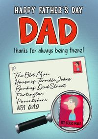 Tap to view Dad Letter Father's Day Card