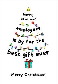 Tap to view From Your Employees Christmas Card