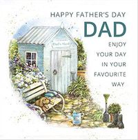 Dad's Shed Father's day Card