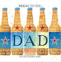 Dad Beers to You Father's Day Card