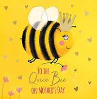 Queen Bee on Mother's Day Card