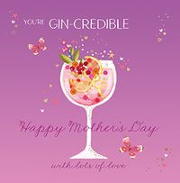 Tap to view Gin-Credible Happy Mother's Day Card