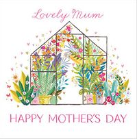Green House Mum Mother's Day Card