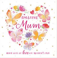 Butterflies Mum Mother's Day Card