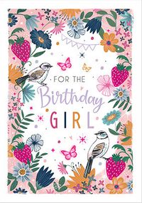Tap to view Birthday Girl Floral Card