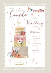 Tap to view Wedding Cake with Love Card