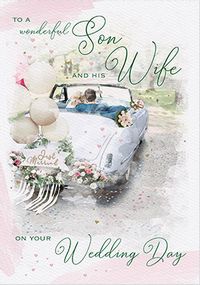 Tap to view Son And Wife Wedding Card