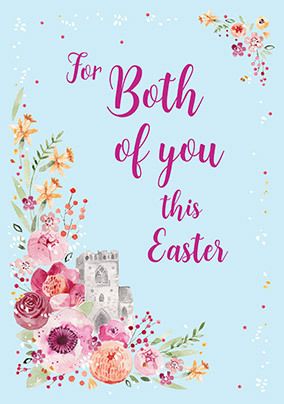 Both of You Easter Card